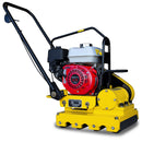Compactador de rodillo para adoquines de 5.5 HP Honda, 17x12 para compactación de adoquines, ladrillos, piedra y arena