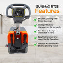 RT35 17" Walk-behind Floor Scrubber Machine, 19000 sqft/h, with Anti-Collision Wheel