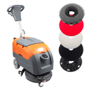 RT35 17" Walk-behind Floor Scrubber Machine, 19000 sqft/h, with Anti-Collision Wheel