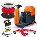 RT70+ Fregadora de Pisos Ride-On, Batería de Litio, Recorrido de Limpieza de 22", Eficiencia de Trabajo de 48000 Pies Cuadrados/Hora