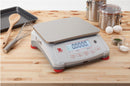 Báscula de banco compacta Ohaus V71P15T Valor 7000, 13,6 kg, para alimentos, con garantía