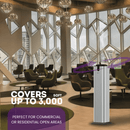 AROMELY - ARO TOWER - Difusor de aromas inteligente para hogar, oficina y spa de hasta 280 m² (espacios abiertos)