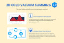 Shape Tactics - Cryolipolysis Cold Vacuum Fat Freezing for Cellulite Removal and Body Shaping Slimming Machine