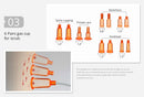 Shape Tactics Premium 150ml Orange Vacuum Enhancement System