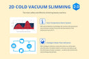 Shape Tactics Dual-Handle Cryolipolysis Fat Freezing Vacuum Slimming Device