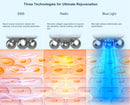 Tácticas de forma: máquina de terapia de luz azul con microcorriente RF EMS 