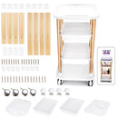 Shape Tactics - Rolling Trolley Cart for Beauty Salon and Spa Equipment Storage and Organization