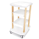 Shape Tactics - Rolling Trolley Cart for Beauty Salon and Spa Equipment Storage and Organization
