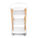 Shape Tactics - Rolling Trolley Cart for Beauty Salon and Spa Equipment Storage and Organization