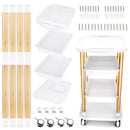 Shape Tactics - Rolling Trolley Cart for Beauty Salon and Spa Equipment Storage and Organization