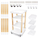 Shape Tactics - Rolling Trolley Cart for Beauty Salon and Spa Equipment Storage and Organization