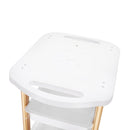 Shape Tactics - Rolling Trolley Cart for Beauty Salon and Spa Equipment Storage and Organization