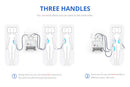Shape Tactics - Triple-Handle Fat Freeze Vacuum Cellulite Machine