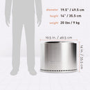 Solo Stove Ranger/Bonfire/Yukon 2.0, Fogata sin Humo