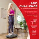 Sunny Health & Fitness Fitboard 3D Vibration Platform Exercise Machine - SF-VP822057