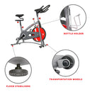 Bicicleta de ciclismo para interiores con transmisión por correa Sunny Health &amp; Fitness - SF-B1423