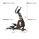 Sunny Health & Fitness Circuit Zone Elliptical SF-E3862