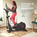 Sunny Health & Fitness Premium Elliptical Exercise Machine Smart Trainer with Exclusive SunnyFit App Enhanced Bluetooth Connectivity