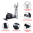 Sunny Health & Fitness Programmable Cardio Elliptical Trainer - SF-E3890