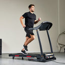 Sunny Health & Fitness Premium Folding Auto-Incline Smart Treadmill with Exclusive SunnyFit App Enhanced Bluetooth Connectivity - SF-T7705SMART