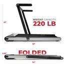 Cinta de correr motorizada plegable ASUNA Slim 8730