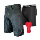 The Single Tracker - Pantalones cortos de ciclismo de montaña MTB para hombre 