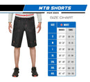 The Single Tracker - Pantalones cortos de ciclismo de montaña MTB para hombre 