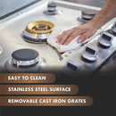 FOTILE - 30"/36" Stainless Steel Tri-Ring Gas Cooktop Series | GLS30501 / GLS36502