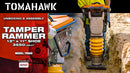 Transport Wheel Kit for 10" Tamper Shoe for Tomahawk Tamping Rammer