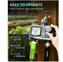 Programador de riego de manguera de 2 zonas RainPoint