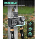 Programador de riego de manguera de 2 zonas RainPoint