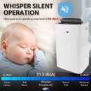 Whynter 13,500 BTU Wi-Fi Portable Air Conditioner, Heater, Dehumidifier & Fan | ARC-1050XPH