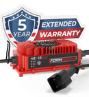 YAMAHA 48V 15A Golf Cart Charger - G29, Drive & Drive 2 - Lithium, LiFePO4, Lead Acid, AGM