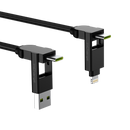 Cable de carga ultrarrápida todo en uno Rolling Square inCharge X Max