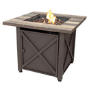Brasero de gas LP para exteriores Endless Summer de Mr. Barb BQ