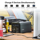 Estación de energía portátil Gofort Peak 2000W para exteriores, RV, camping, CPAP, emergencia en el hogar
