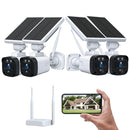 Sistema de cámara de seguridad Campark SC02 de 3 MP