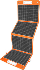 FF Flashfish 18V/100W Foldable Solar Panel, Portable Solar Charger with DC Output for Flashfish 300Wh(Sold Separately), PD Type-c/QC3.0 for Phones, Tablets On Summer Camping Fishing Van RV Road Trip