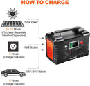 Central eléctrica portátil y generador solar Flashfish E200 de 200 W