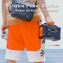 Central eléctrica portátil y generador solar Flashfish E200 de 200 W