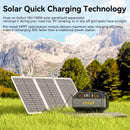 Estación de energía portátil Gofort de 330 W (máximo de 600 W) Fuente de alimentación de emergencia para exteriores, camping, caravanas, viajes y hogar