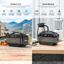 Estación de energía portátil Gofort de 330 W (máximo de 600 W) Fuente de alimentación de emergencia para exteriores, camping, caravanas, viajes y hogar
