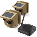 Sistema de seguridad con sensor de movimiento Campark W10