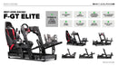 Next Level Racing NLR-E012 F-GT Elite Formula and GT Profile Simulator Cockpit iRacing Edition