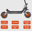 5th Wheel G63 Electric Scooter - Pneumatic Off-road Tires - 35 Mph