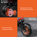 5th Wheel G63 Electric Scooter - Pneumatic Off-road Tires - 35 Mph