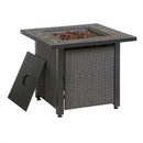 Brasero de gas LP para exteriores Endless Summer de Mr. Barb BQ