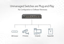 Conmutador Gigabit Ethernet no administrado de 16 puertos Netgear