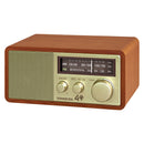 Receptor de radio analógico AM/FM de sobremesa retro de madera Hi-Fi WR11SE WR-11SE de Sangean, edición del 40.° aniversario