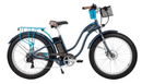 Bicicleta eléctrica para hombre Huffy Panama Jack de 26 pulgadas y neumáticos anchos, 48 ​​V